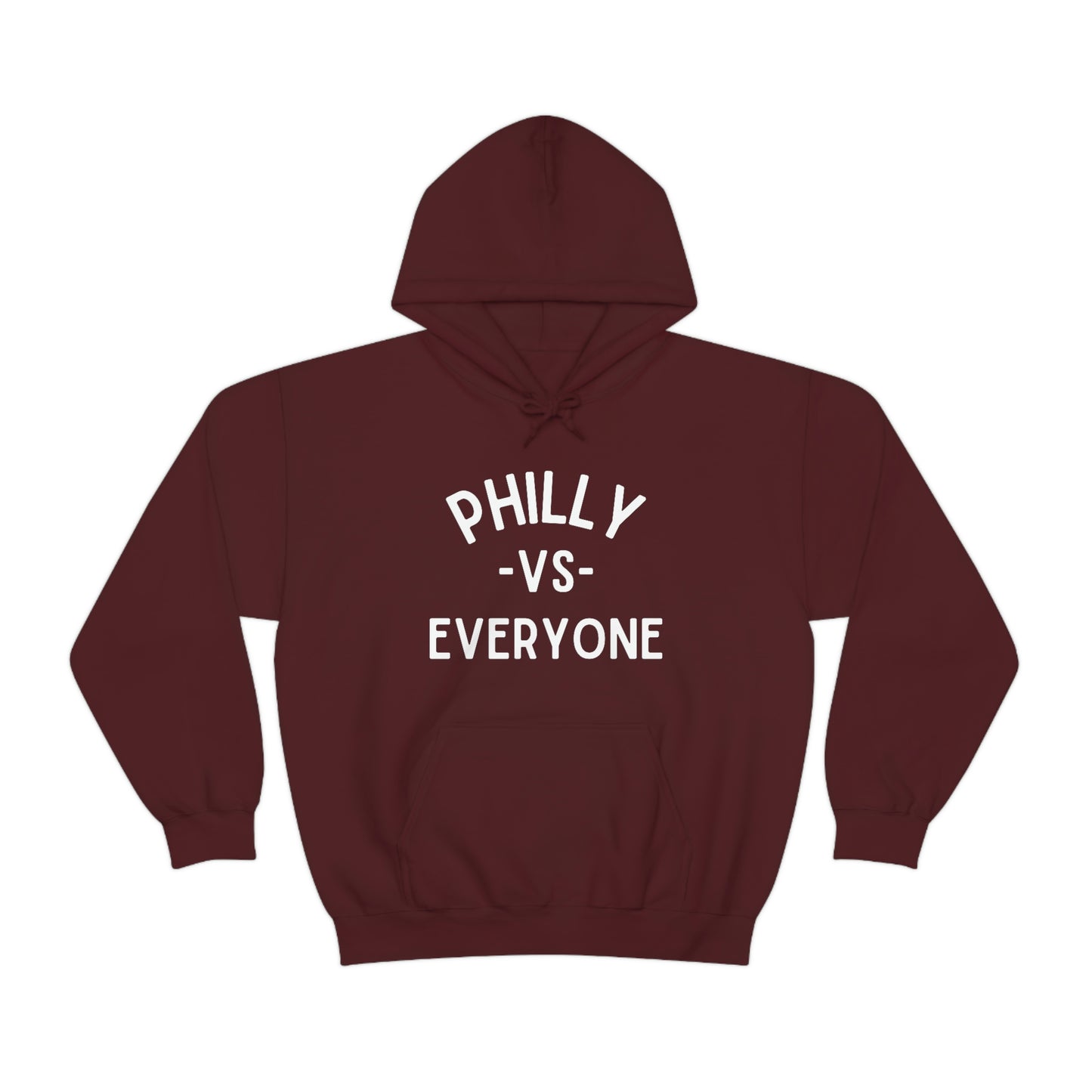 Philly Vs Everyone Funny Philadelphia Sports Hoodie | Premium Unisex Hooded Sweatshirt