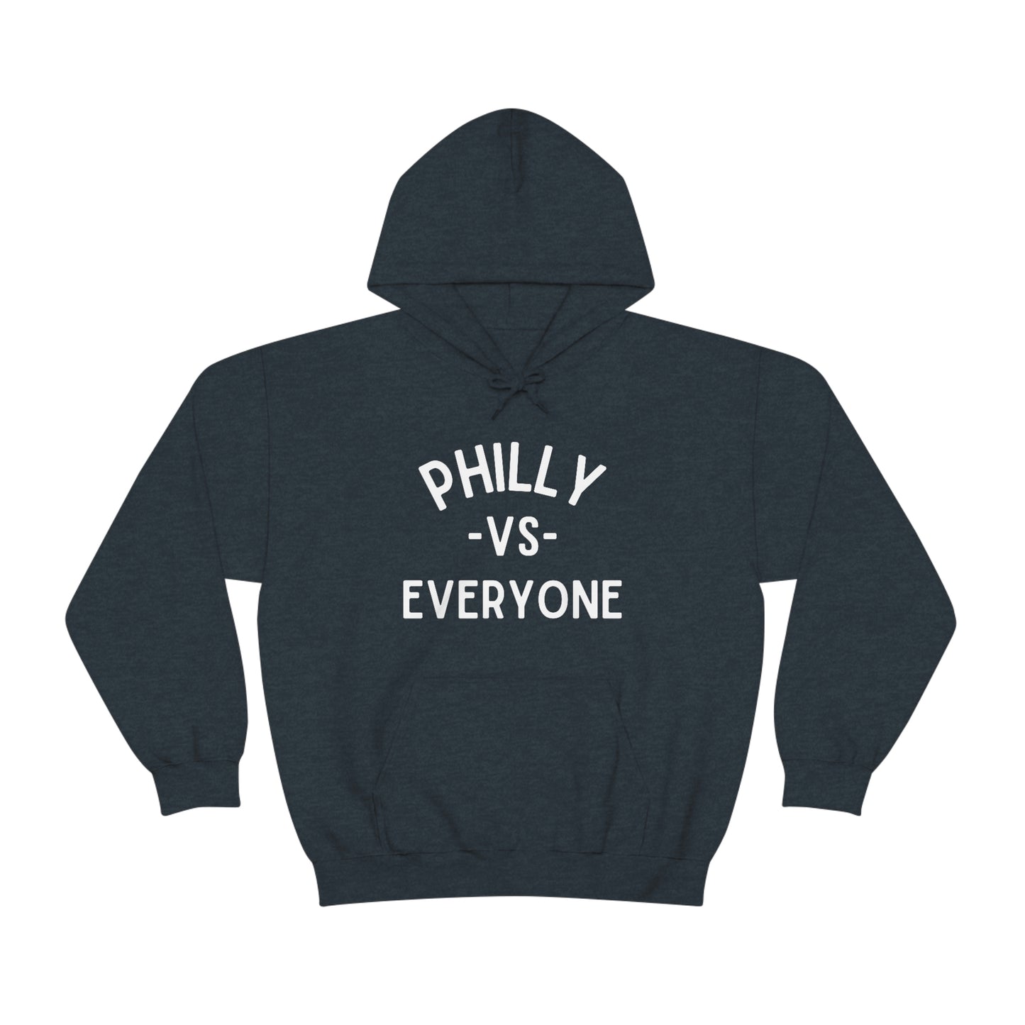 Philly Vs Everyone Funny Philadelphia Sports Hoodie | Premium Unisex Hooded Sweatshirt