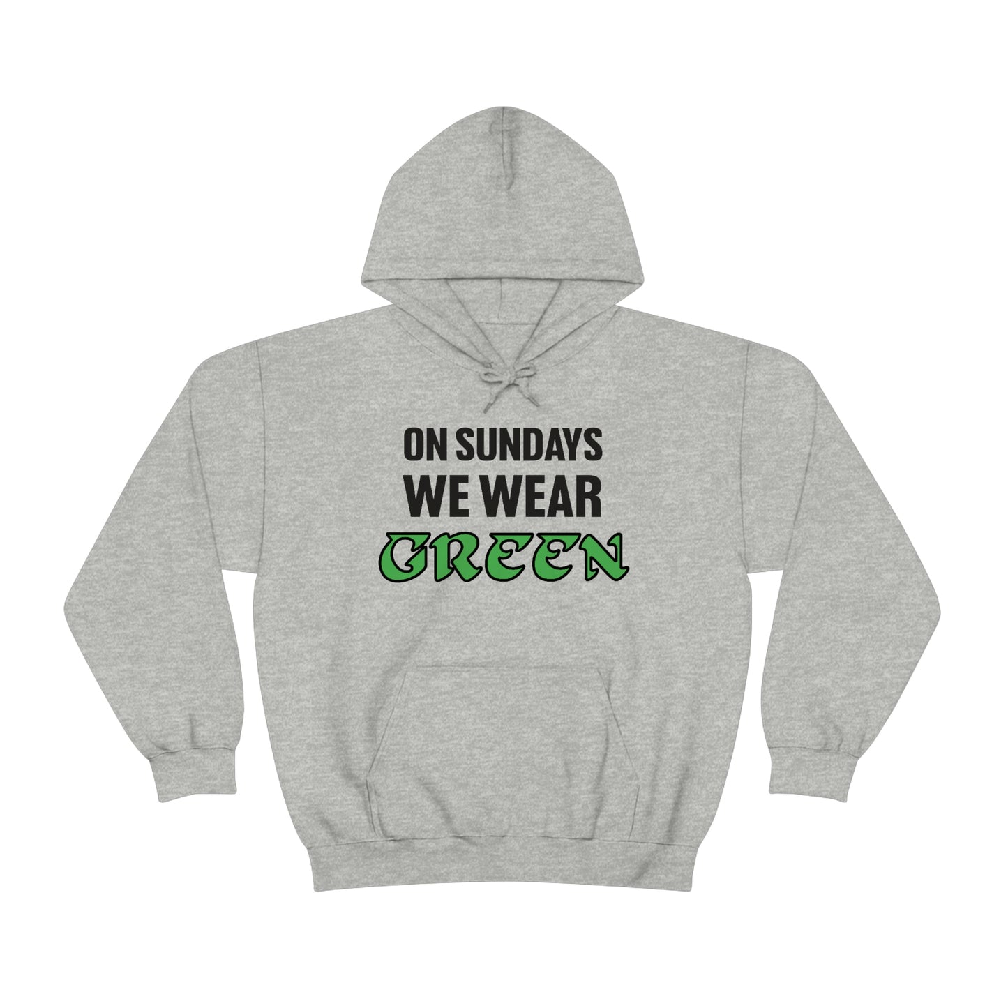 On Sundays We Wear Green Hoodie | Philadelphia Football Hoodie | Premium Unisex Hooded Sweatshirt