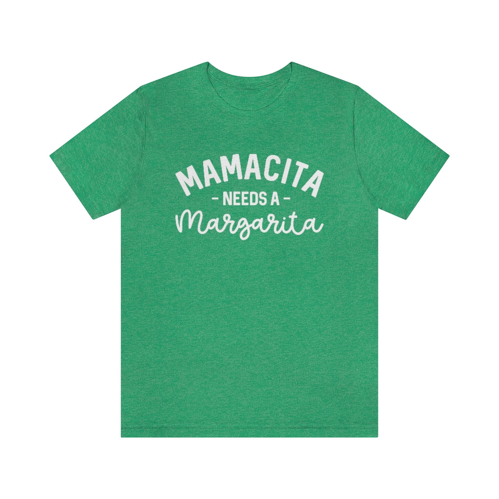 Mamacita Needs a Margarita Tee | Funny Mom Graphic T-Shirt
