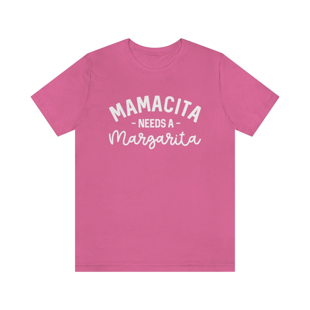 Mamacita Needs a Margarita Tee | Funny Mom Graphic T-Shirt